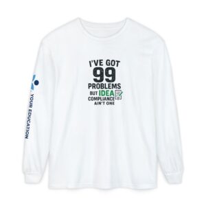 Unisex Long Sleeve T-Shirt with Humorous Compliance Quote | Ideal Gift for Educators, Professionals, and Advocates, Casual Wear, [...]