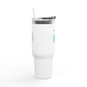 Funny Insulated Travel Mug, 40oz - Perfect for Coffee Lovers, Gifts for Friends, Humor, Road Trips, Fape Design
